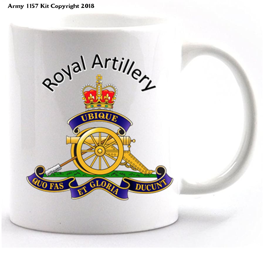 Royal Artillery mug and gift box set Official MOD Approved Merchandise - Army 1157 Kit  Veterans Owned Business