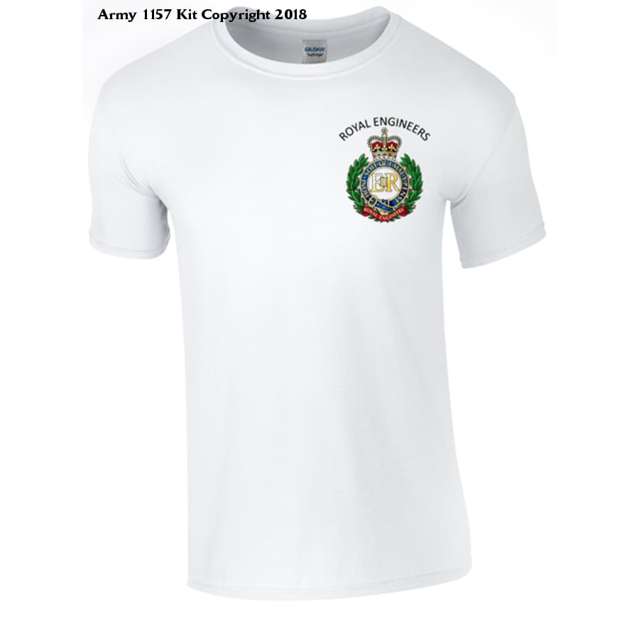 Royal Engineer T-Shirt Official MOD Approved Merchandise - Army 1157 kit S / White Army 1157 Kit Veterans Owned Business