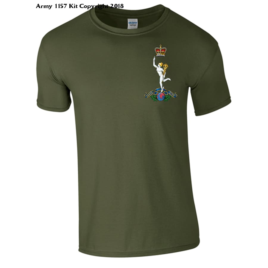 Royal Signals T-Shirt Official MOD Approved Merchandise - Army 1157 kit S / Green Army 1157 Kit Veterans Owned Business