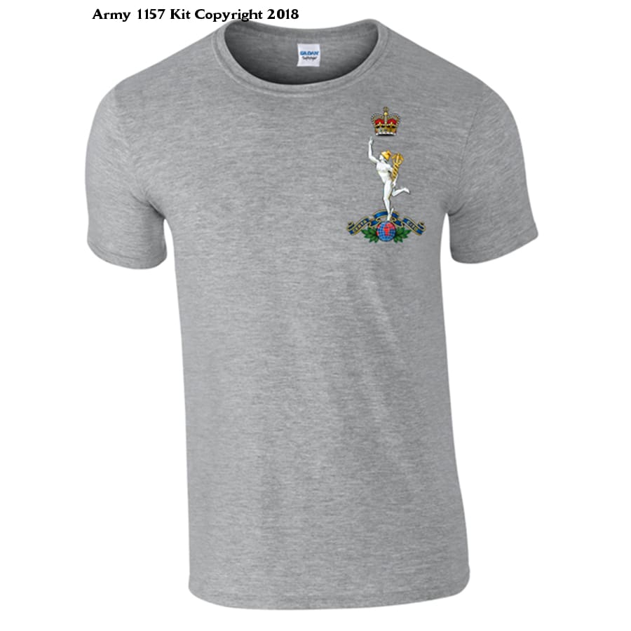 Royal Signals T-Shirt Official MOD Approved Merchandise - Army 1157 kit S / Grey Army 1157 Kit Veterans Owned Business