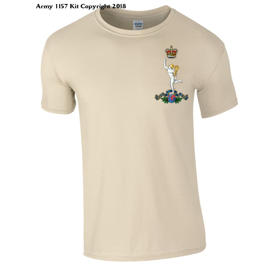 Royal Signals T-Shirt Official MOD Approved Merchandise - Army 1157 kit S / Sand Army 1157 Kit Veterans Owned Business