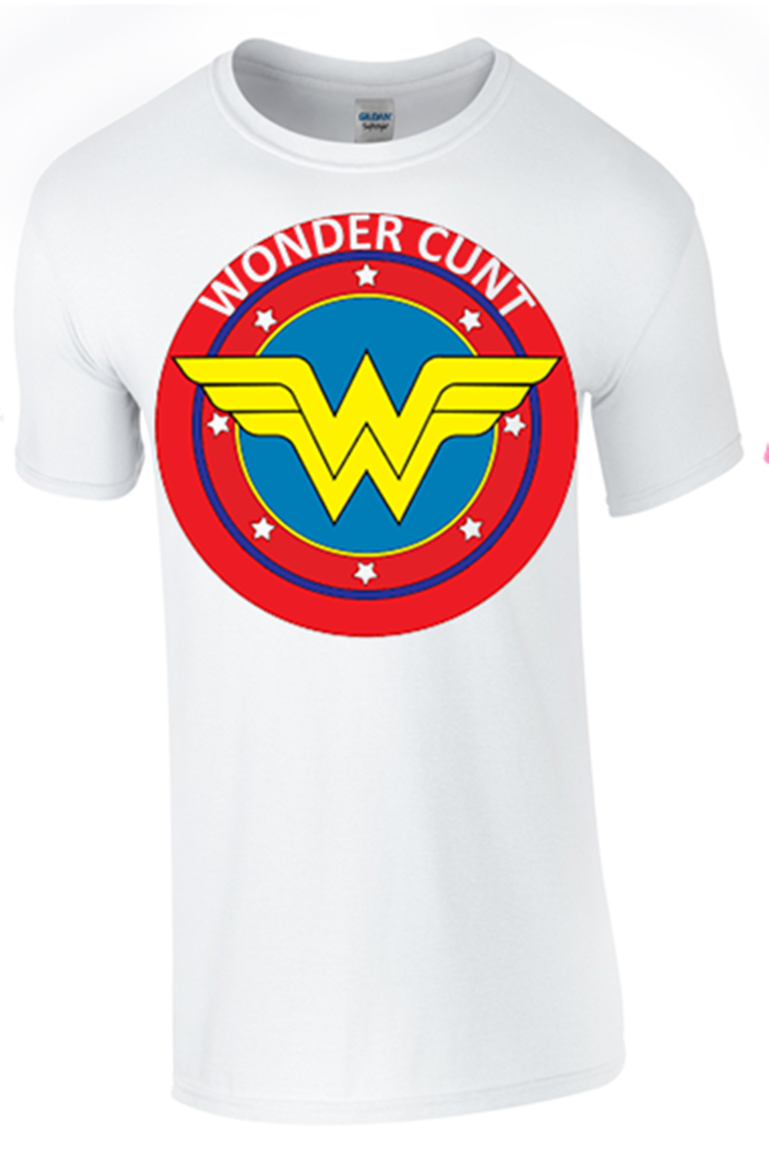 Wonder Woman / Wonder C*** T-Shirt - Army 1157 kit S / White Army 1157 Kit Veterans Owned Business